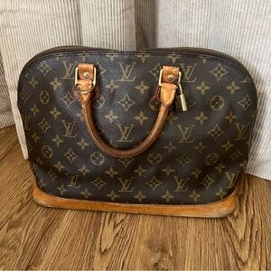Louis Vuitton Vintage Alma PM Classic Monogram Bag